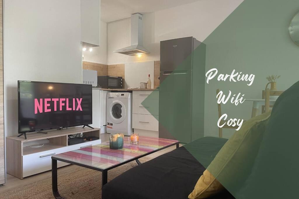 Studio Cosy - Balcon - Wifi - Free Parking ナルボンヌ エクステリア 写真